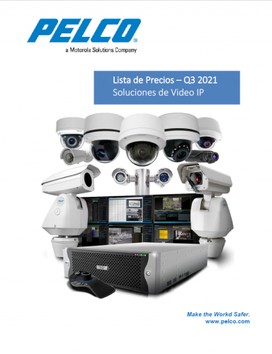Catálogo General CCTV - Pelco